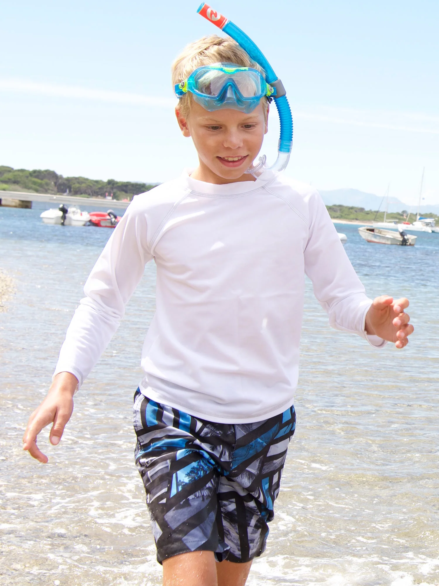 Aqua Lung Sport Mix Junior Reef toddler swim & snorkeling mask Aqua (clear lens)