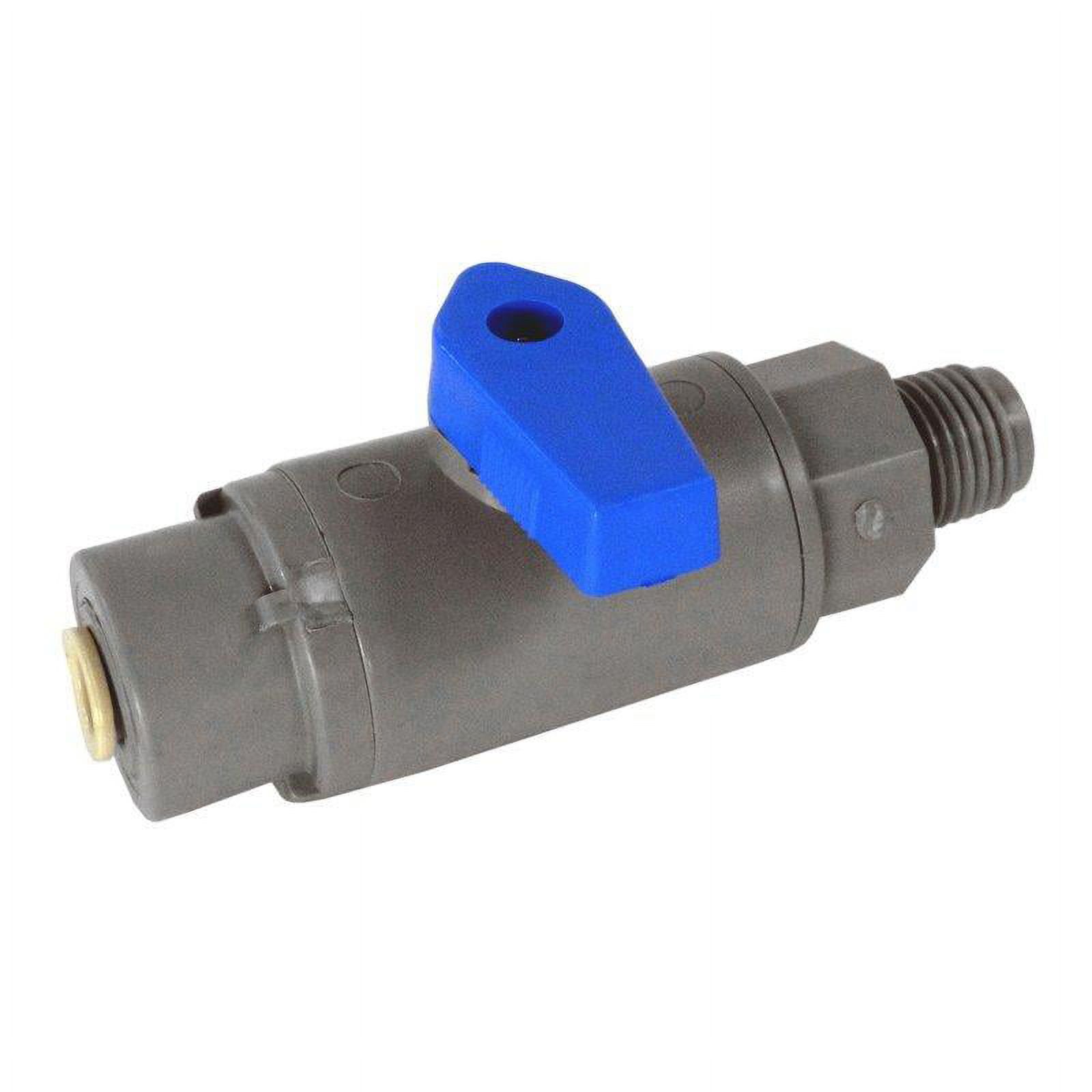 Paradise Quick Connect Valve 1-4in. Tube x Male 550054