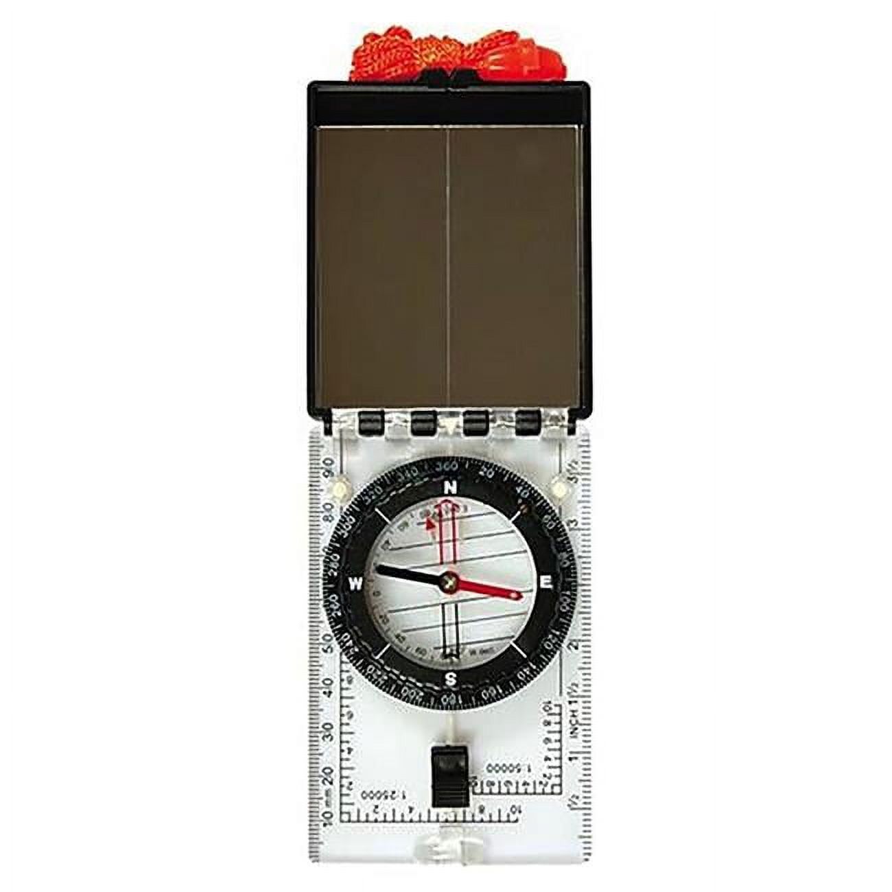 Folding Map Compass Liquid-Filled Rugged Camping