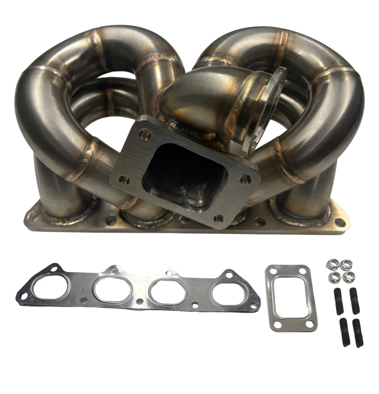 B Series AC PS Compatible T3 Turbo Manifold GSR B16 B18 B20 For Civic EG EK DC2