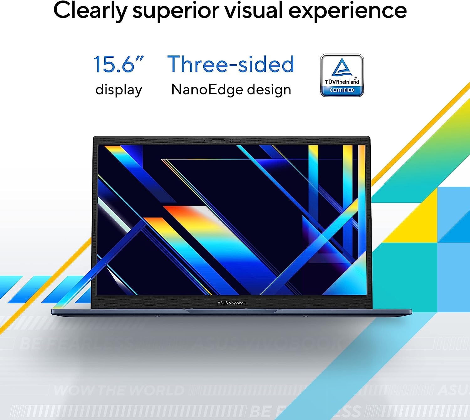 ASUS Vivobook 15 15.6”FHD Laptop | Intel Core i3-1215U | Intel UHD Graphics | 8GB DDR4 RAM | Webcam | Windows 11 Home in S Mode | w/Mousepad (16GB RAM | 512GB PCIe SSD)