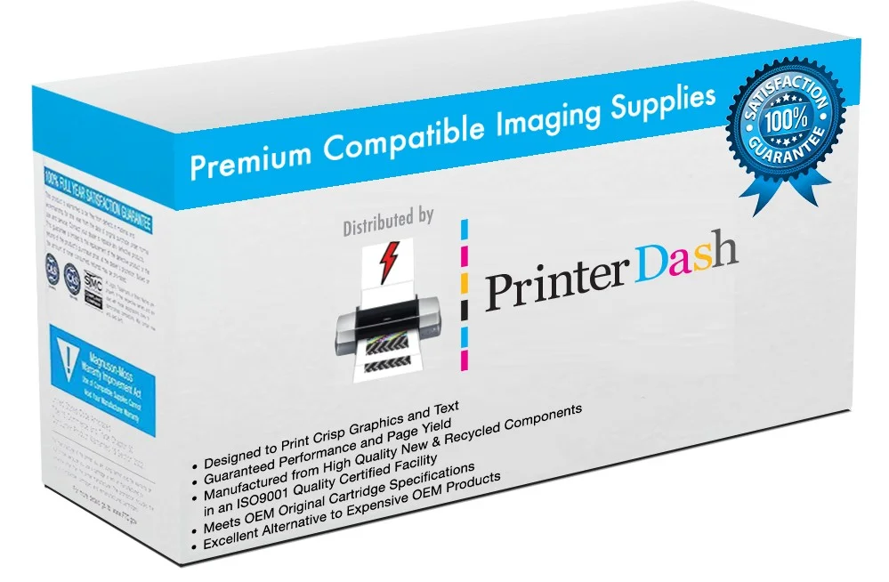PrinterDash Replacement for Phaser 3330/WC-3335DNI/3345DNI Standard Yield Toner Cartridge (2/PK-2600 Page Yield) (106R03620SY_2PK)