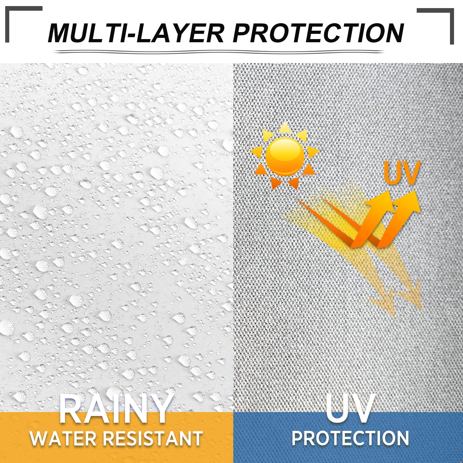 EAGLE PEAK Entry Wall Panel with Zipper for 10x10 Straight Leg Canopy only, 1 Sidewall, Blue