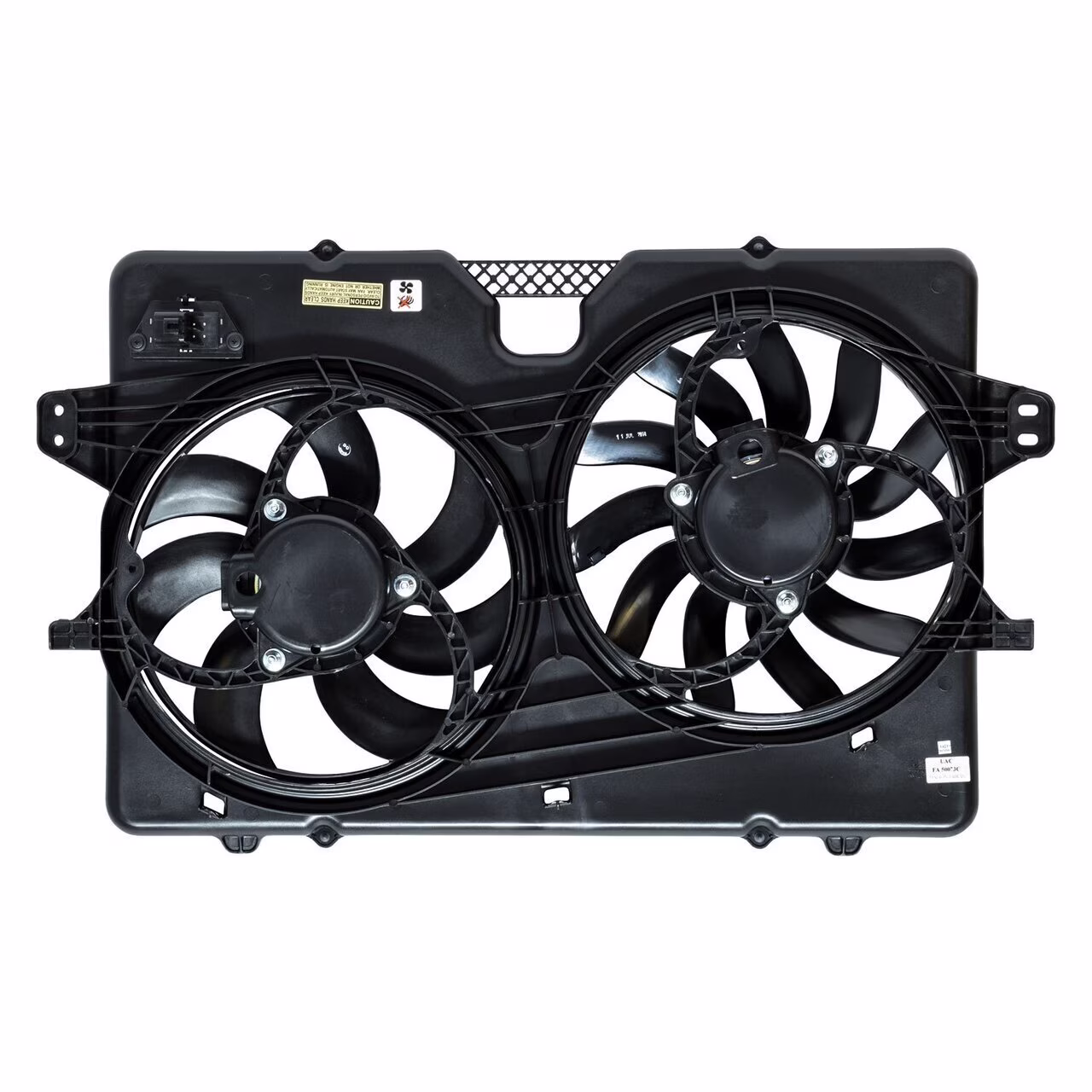 Dual Radiator and Condenser Fan Assembly -- Radiator-Condenser Fan Assy