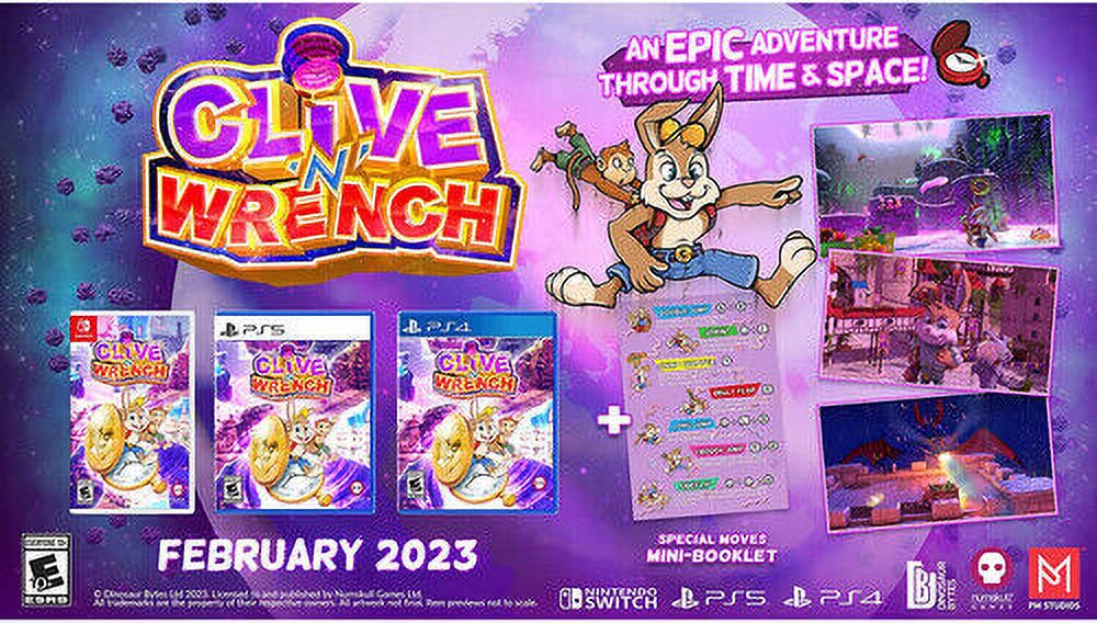 Clive 'N' Wrench Standard Edition for PlayStation 5 [New Video Game] Playstation