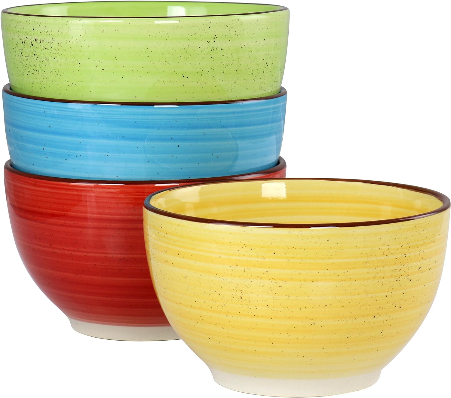 12 Piece Double Bowl Stoneware Dinnerware Set (Mason)