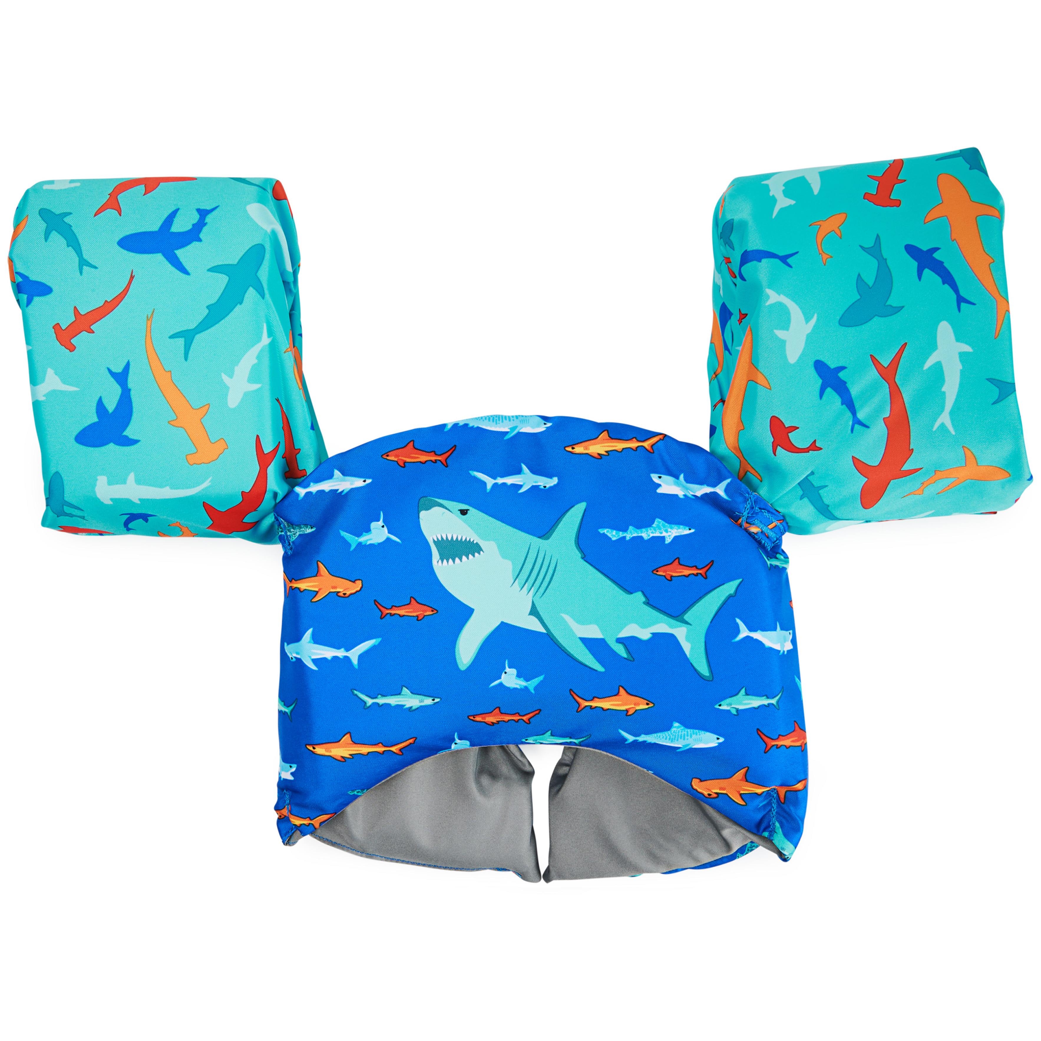 SwimWays Swim Trainer Life Vest for Kids 33-55 lbs, Shark
