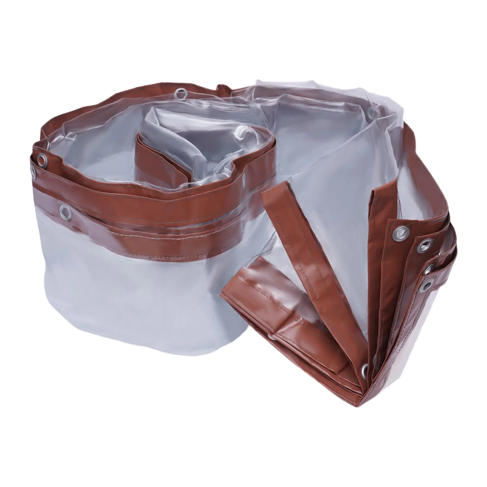 MIDUO Garden Patio Awnings Canopies Heavy Duty Waterproof Clear Awning Canopy 20FT