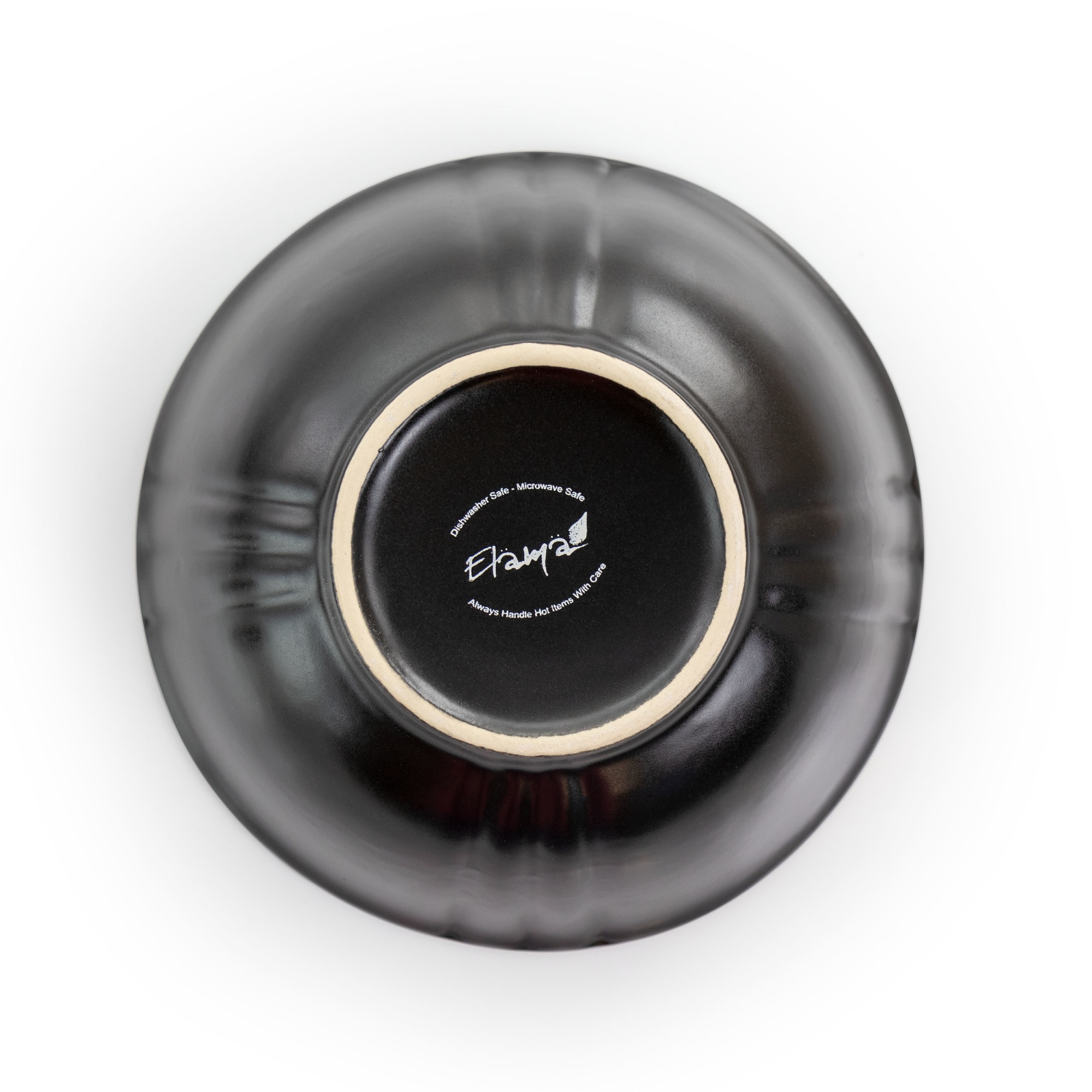 Elama  16 Piece Jade Waves Stoneware Dinnerware Set, Green