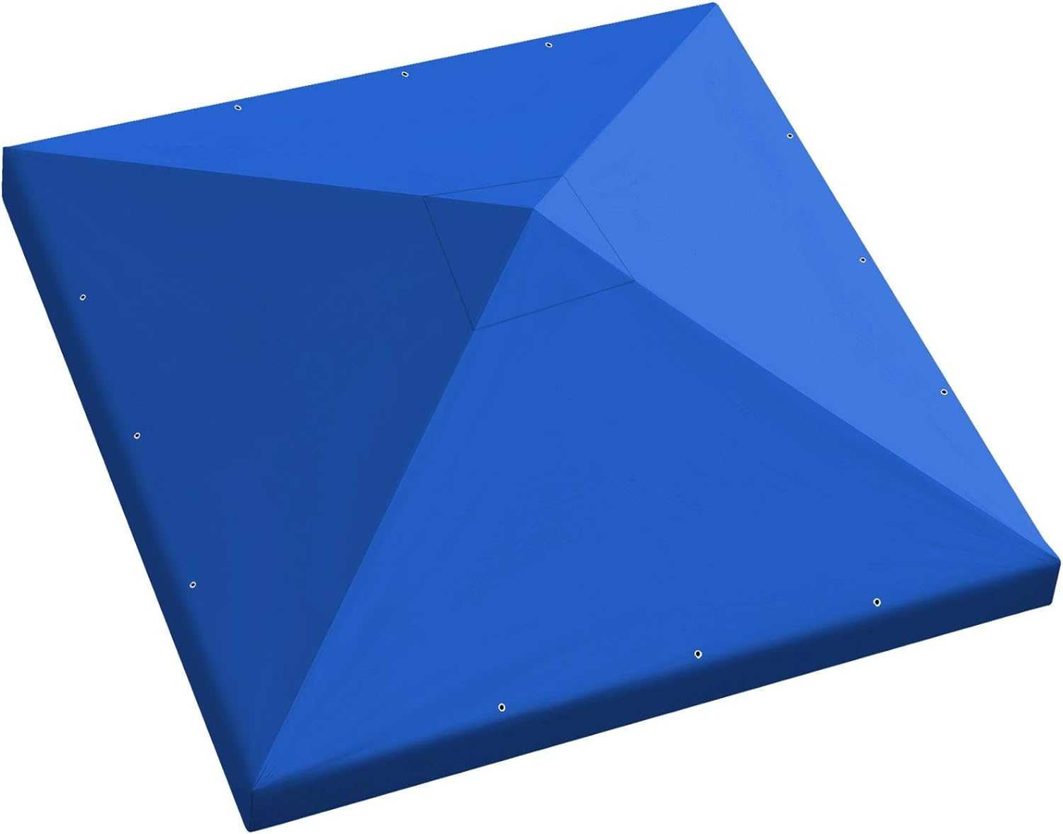 Replacement 10'X10'gazebo Canopy Top Patio Pavilion Cover Sunshade Plyester Single Tier (Blue)