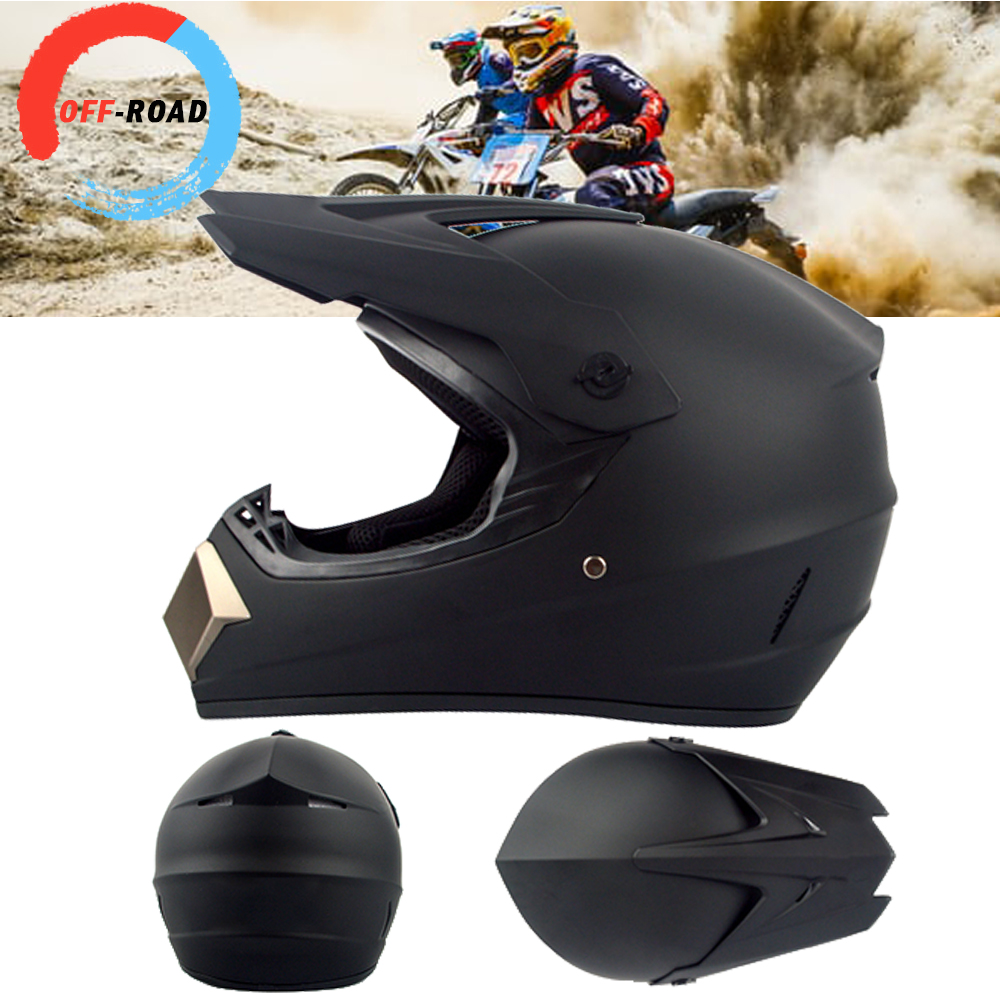 Motocross Helmet,Outdoor adult Full Face MTB Helmet Set Motorcycle Crash Helmet for Downhill Off-Road Dirt Bike Motorbike