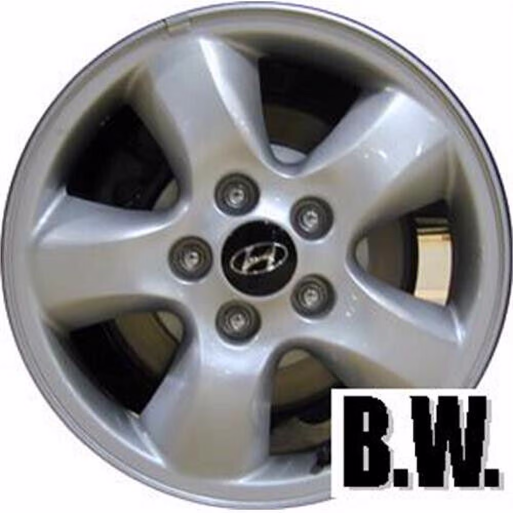 16in Wheel for Hyundai Santa Fe 05-06 Silver Reconditioned Alloy Rim