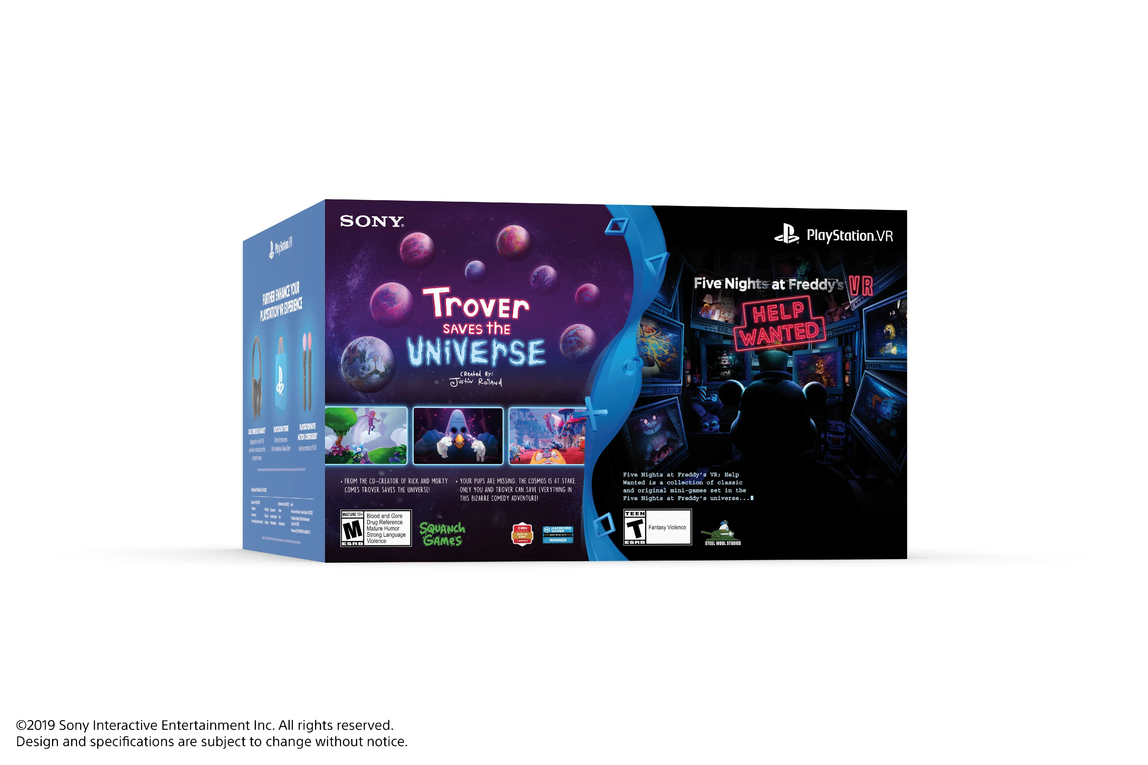 Sony PlayStation VR Trover Saves the Universe and Five Nights at Freddy's Bundle