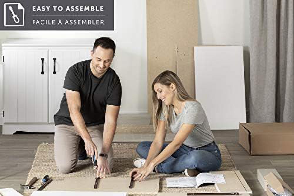 Collection 5-Drawer Dresser, Gray Oak With Cutout Handles