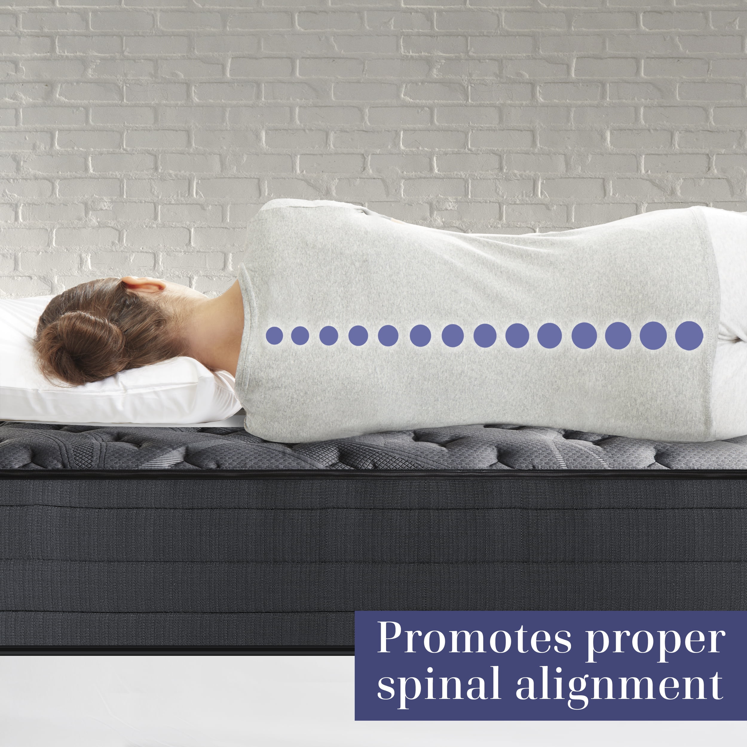 NightsBridge 12 inch Firm Hybrid Mattress, King