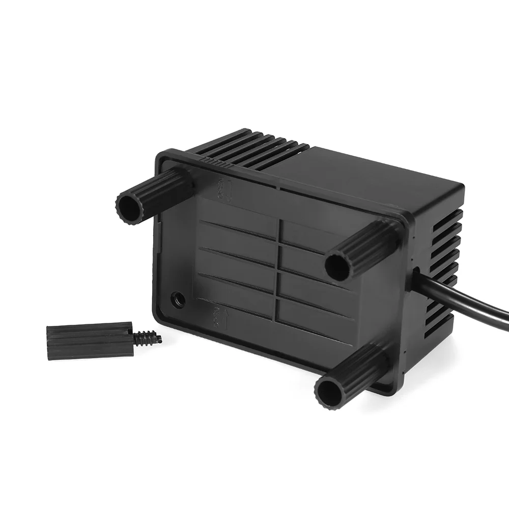 Tomshoo Illuminate Aquarium with a 10W Submersible Water Pump with LED Light
