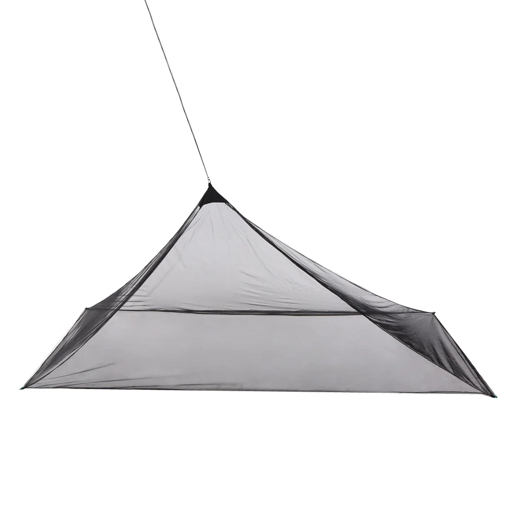 Lixada Ultralight Mosquito Repellent Mesh Net Outdoor Bugs Shelter Pyramid Mesh Net
