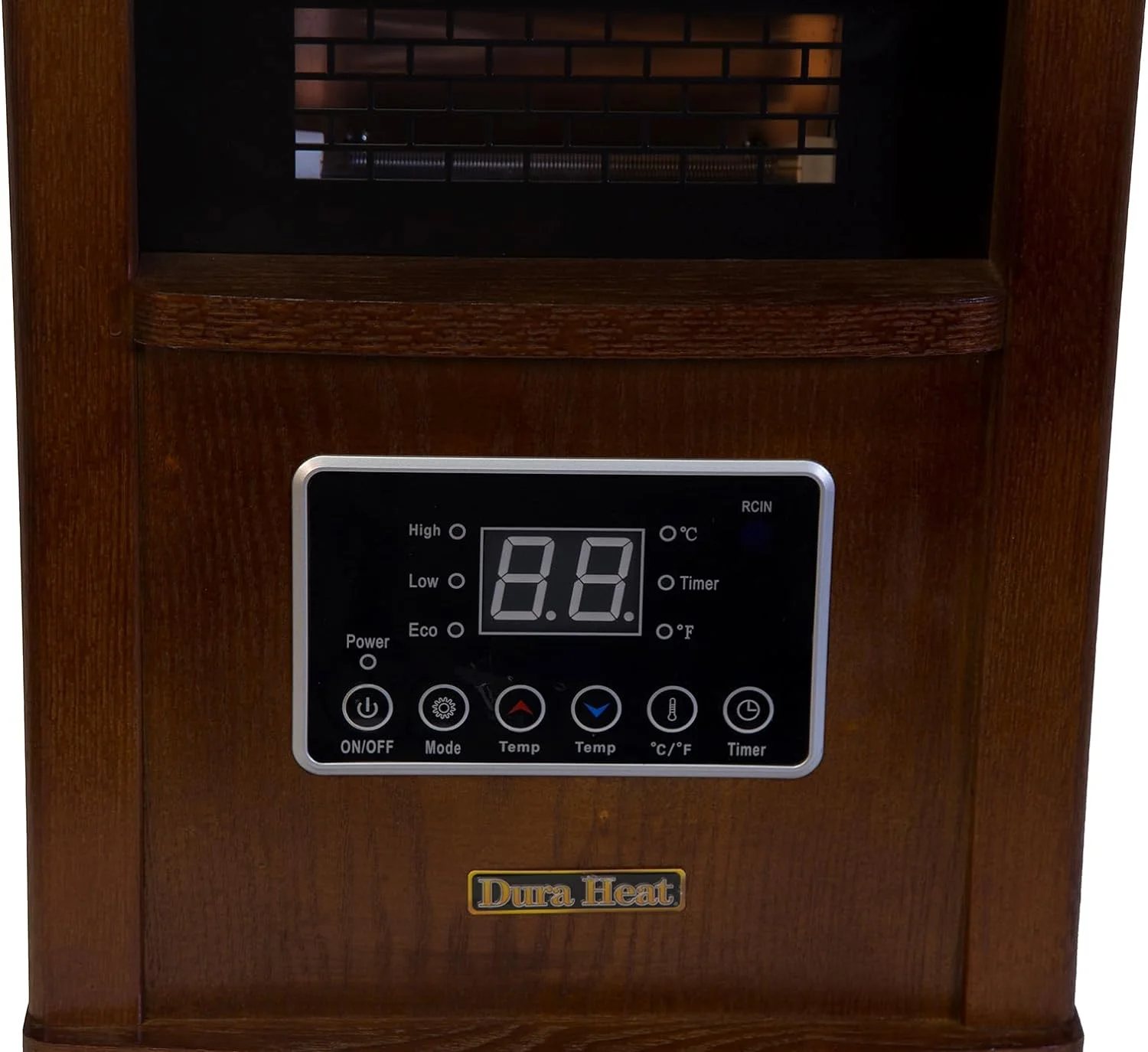 QEH1410 Infrared Quartz Heater, Oak