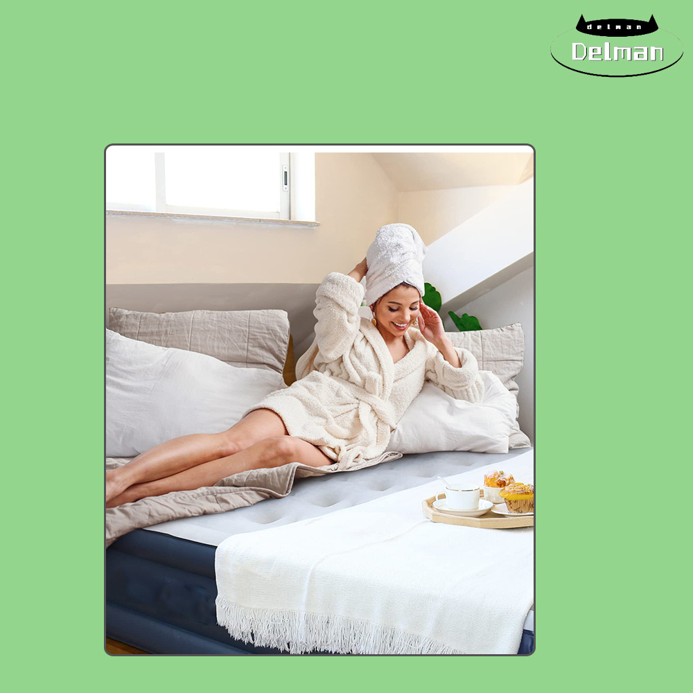 Queen Air Mattress with Built-in Pump