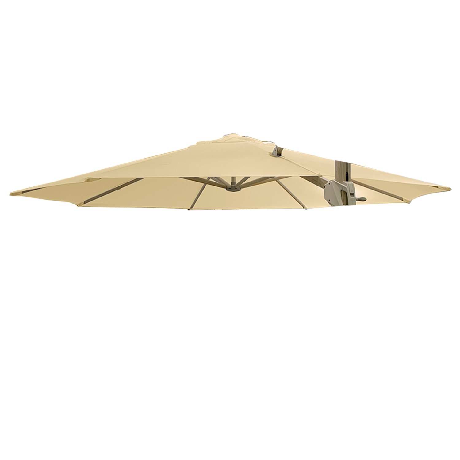 Garden Winds Replacement Canopy Top Cover for 2020 11ft Faux Wood Grain Umbrella - Riplock 350