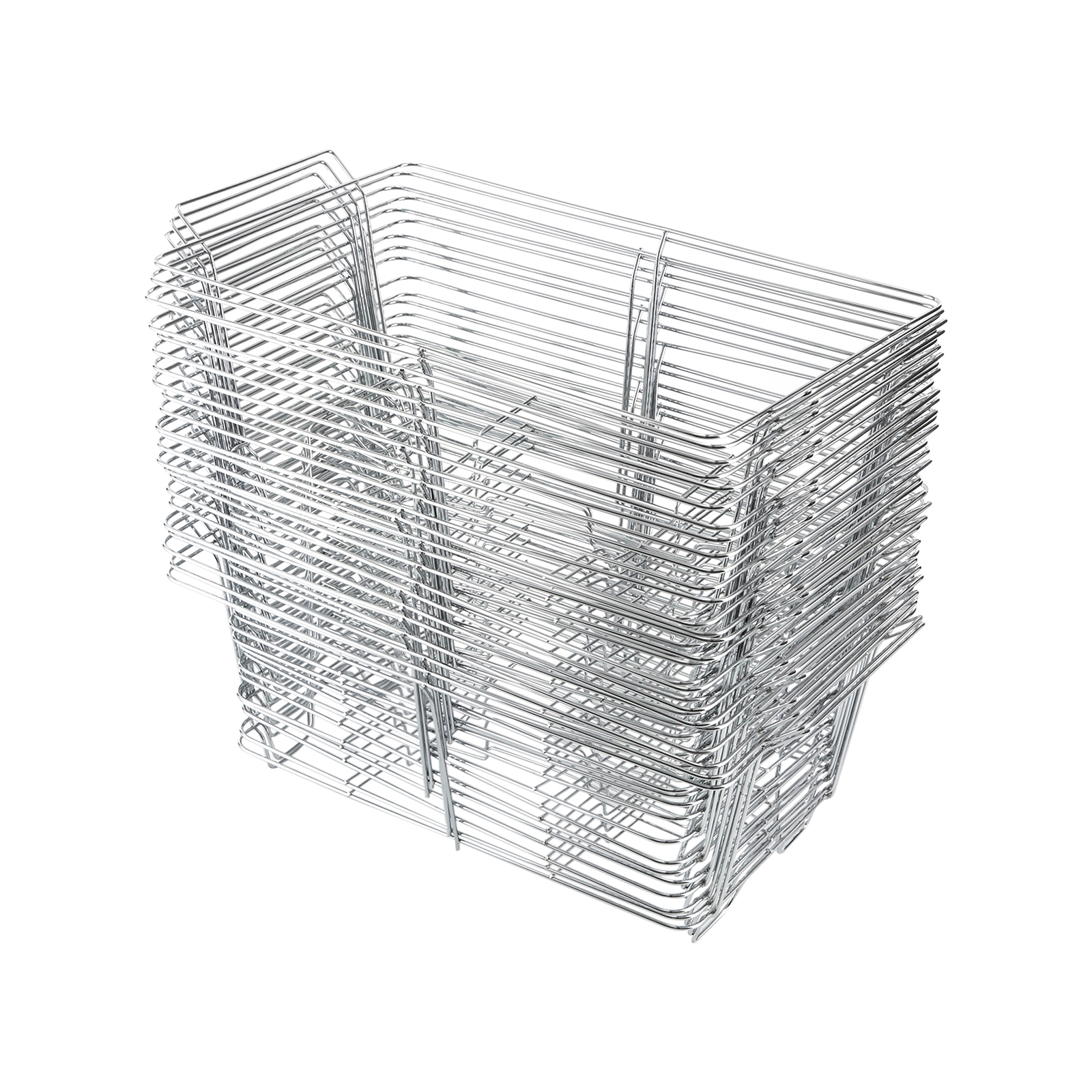 24Pcs Stand Serving Trays Buffet Dish Warmer Rack Wire Chafing Dish Rack