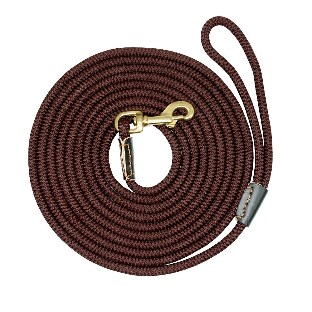 10/16/33/66ft Long Strong Dog Tracking Leash Braided Rope Large Dogs Training
