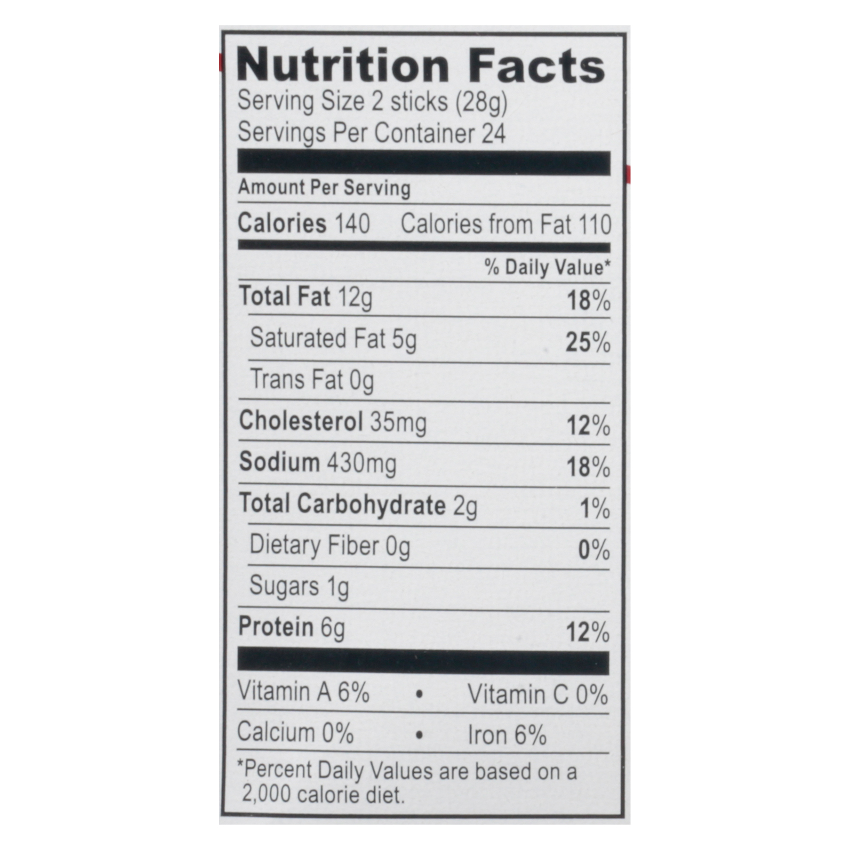 Oberto Stick Sausage Cocktail, 3 Oz