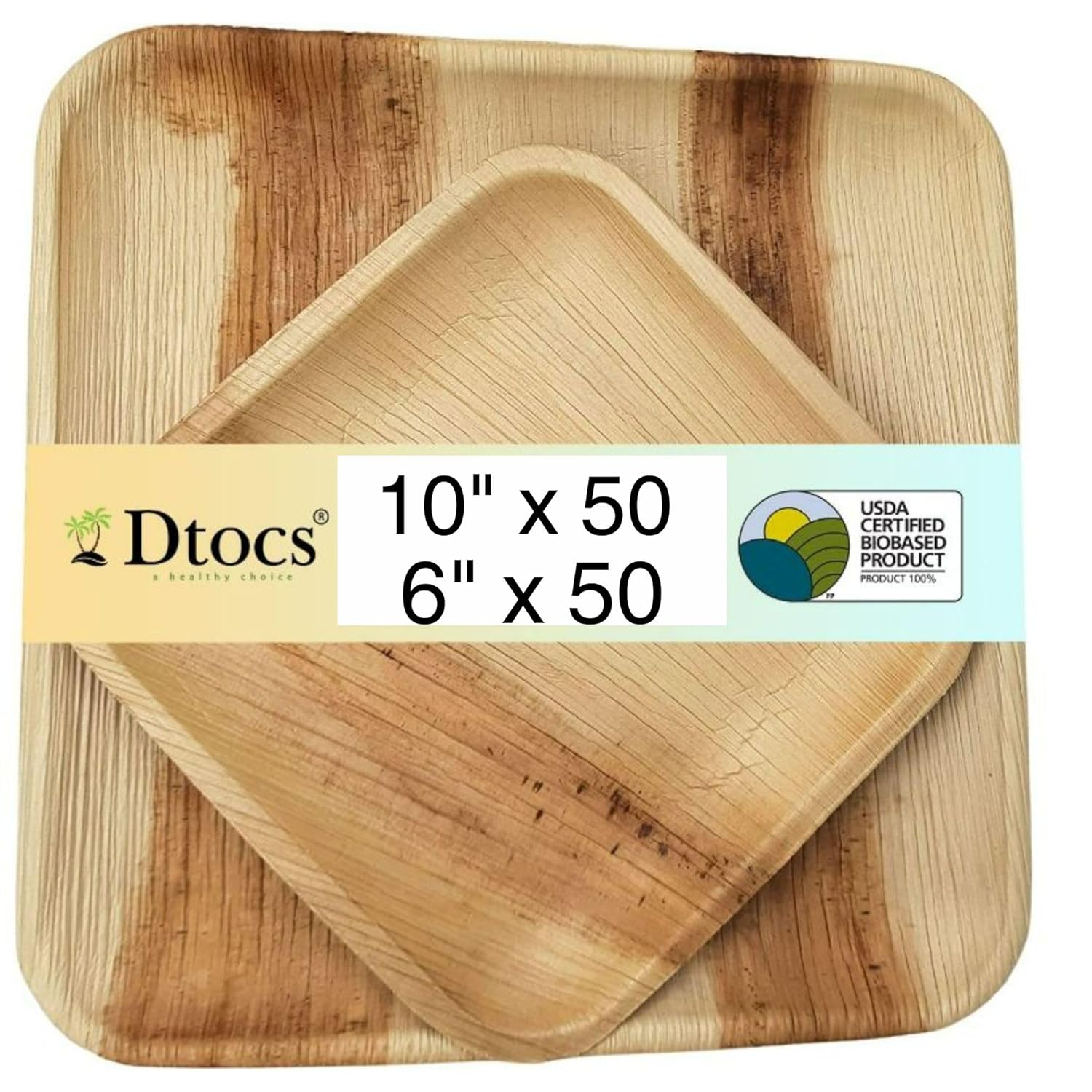 Palm Leaf Plate 10