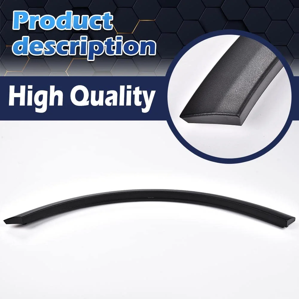 PIT66 Fender Flare Fit For 2016-2021 Tesla Model X Rear Fender Flare Wheel Well Arch Molding Right