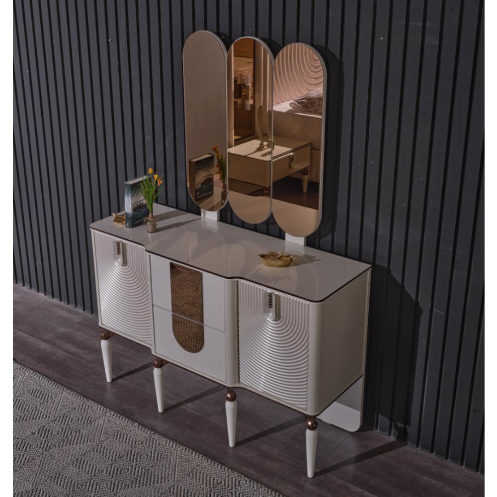Furnia Kuvars Dresser with Mirror