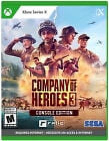 Company of Heroes 3: Console Launch Edition for Xbox Series X [New Video Game]