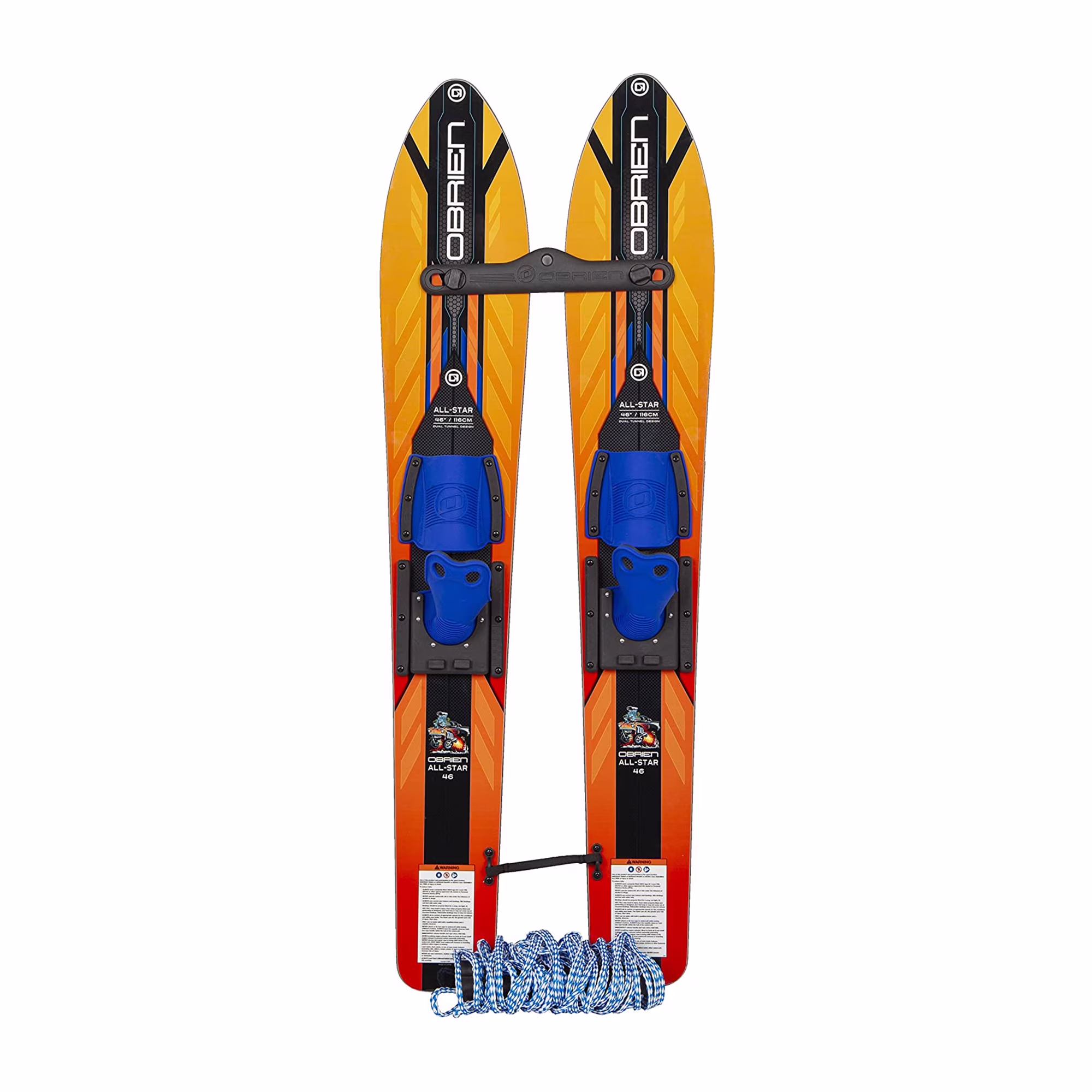 O'Brien Watersports Kids All Star 46 In Trainer Performer Combo Water Skis
