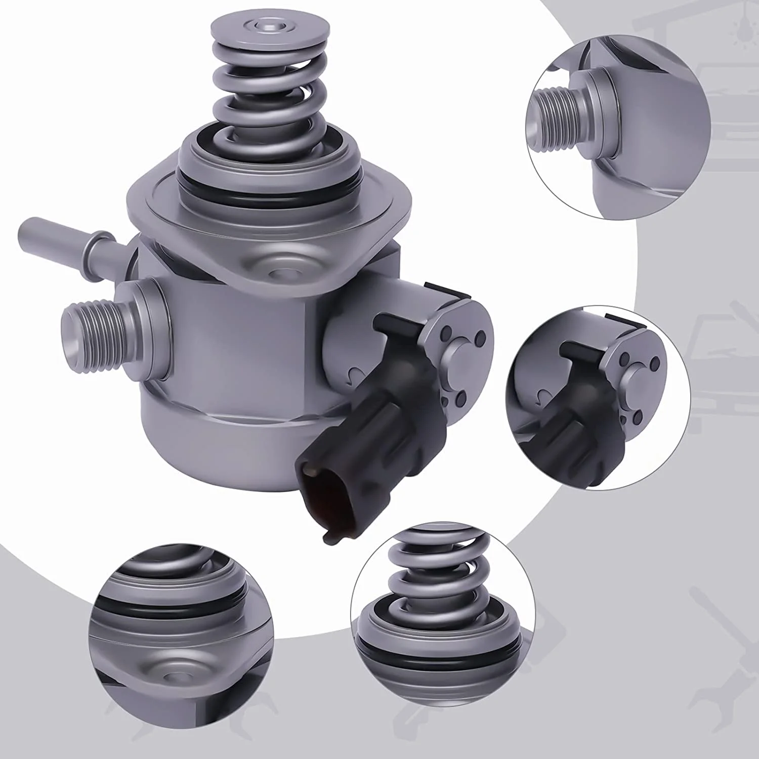 Miumaeov Direct Injection High Pressure Fuel Pump 35320-2B220 For 2012-2015 Hyundai Veloster/Accent 2012-2015 KIA Soul / Rio / Forte