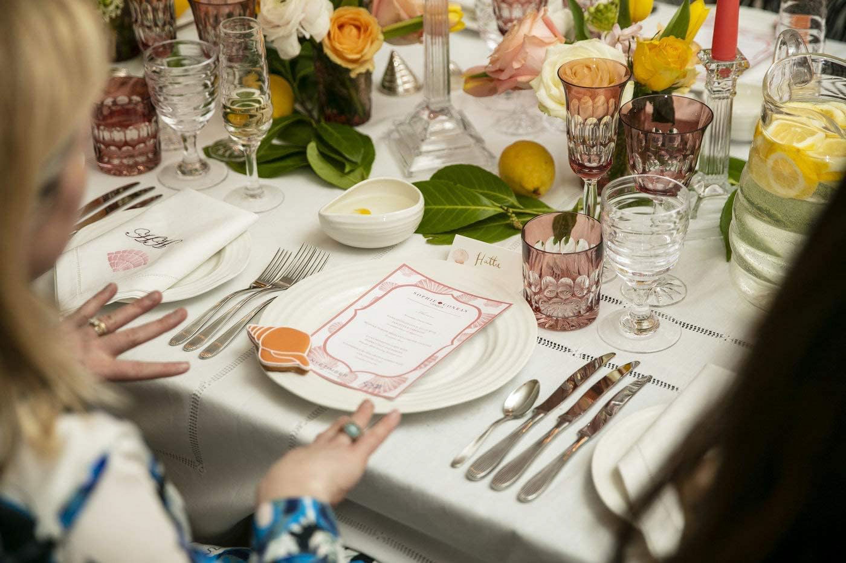 Sophie Conran White Salad Plates | Set Of 4 | Dinner, Pasta, And Appetizer Plates | 8 Inch | Made From Porcelain | Microwave And Dishwasher Safe