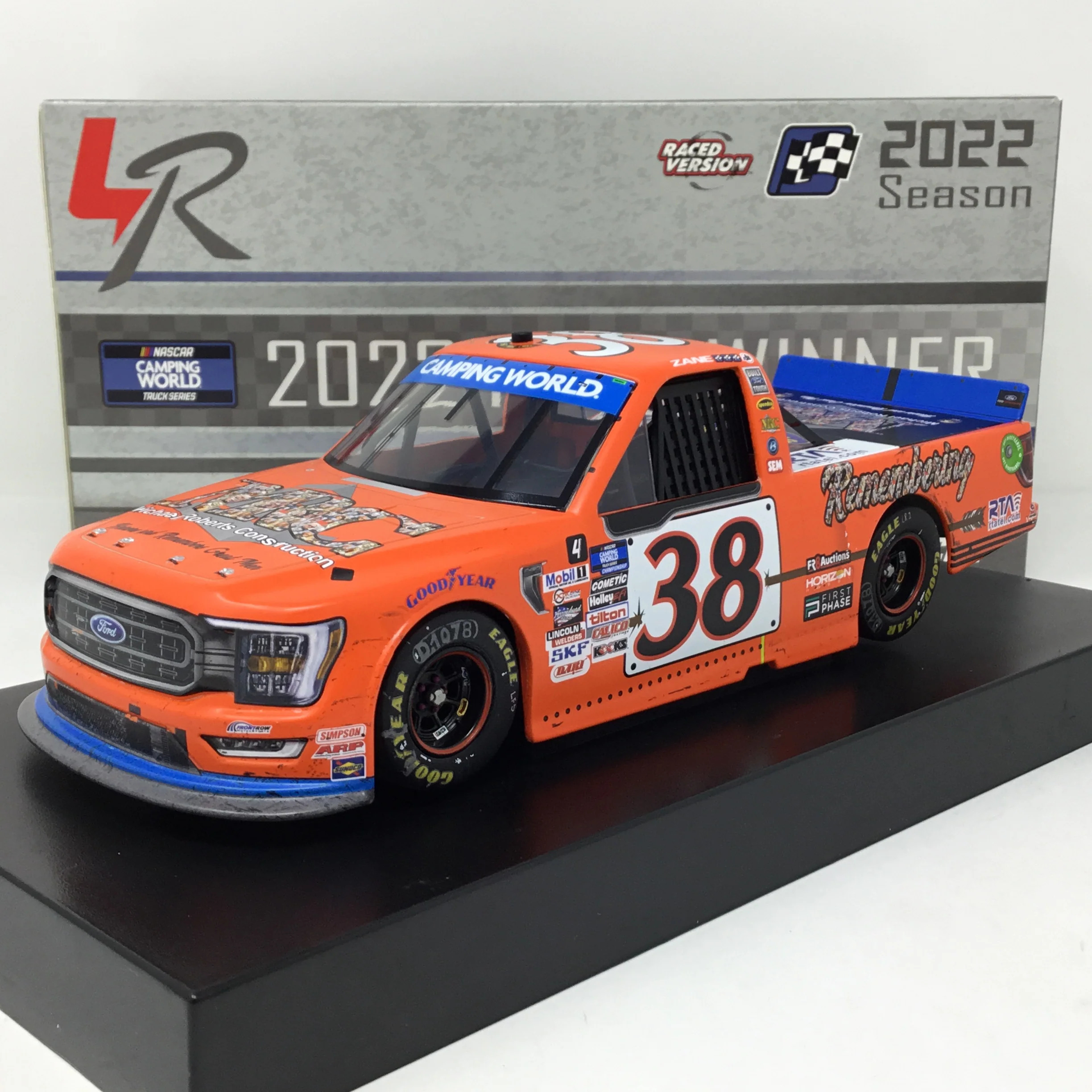 Zane Smith 2022 Michael Roberts Construction Phoenix Race Win 1:24 Diecast