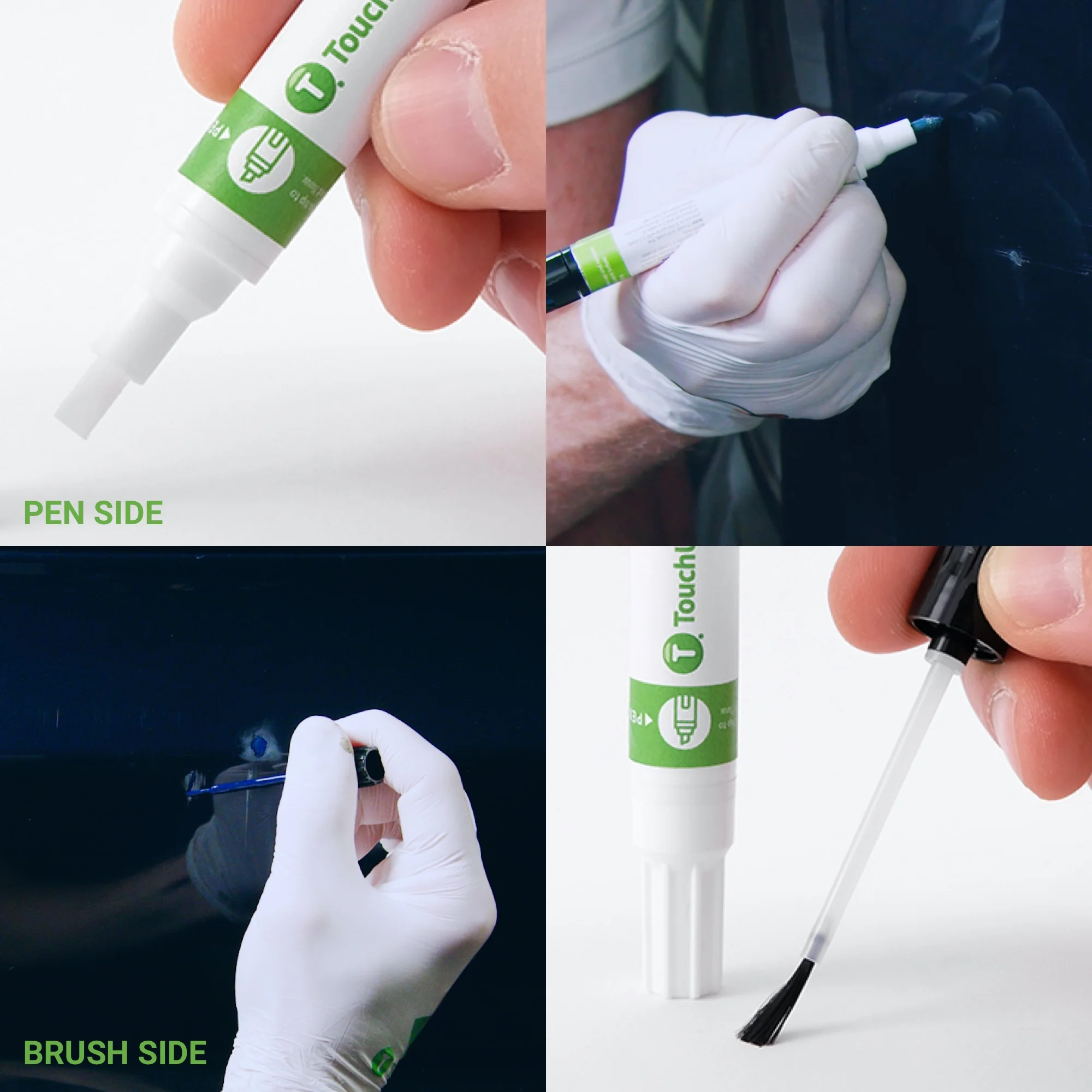 TouchUpDirect LY7W/5B Lake Silver for Audi Exact Match Touch Up Paint Combo - Platinum Package Fits select: 2000-2010 AUDI A4, 2007 AUDI Q7