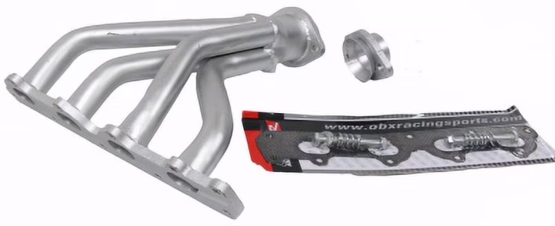 Silver Painted Header Fitment For 2005 to 2007 Chevy Cobalt, Saturn Ion 2.2L By OBX