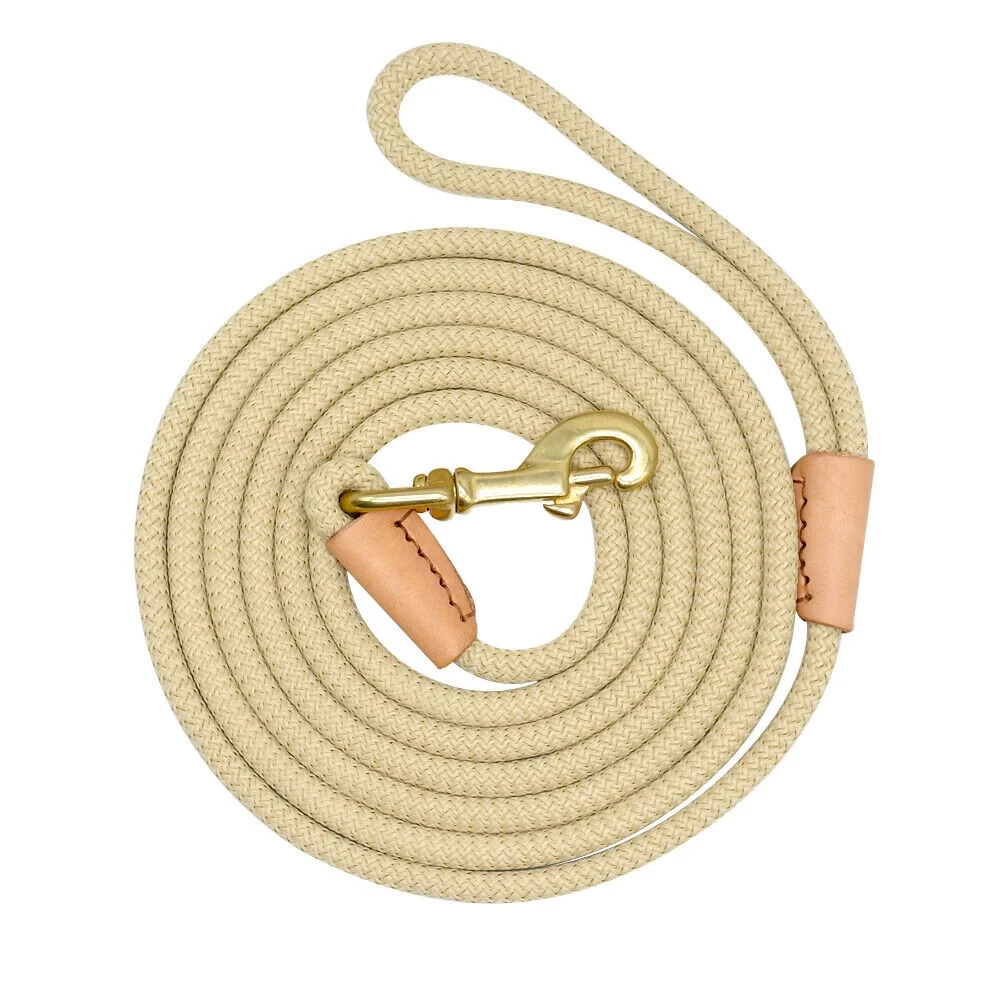 10/16/33/66ft Long Strong Dog Tracking Leash Braided Rope Large Dogs Training