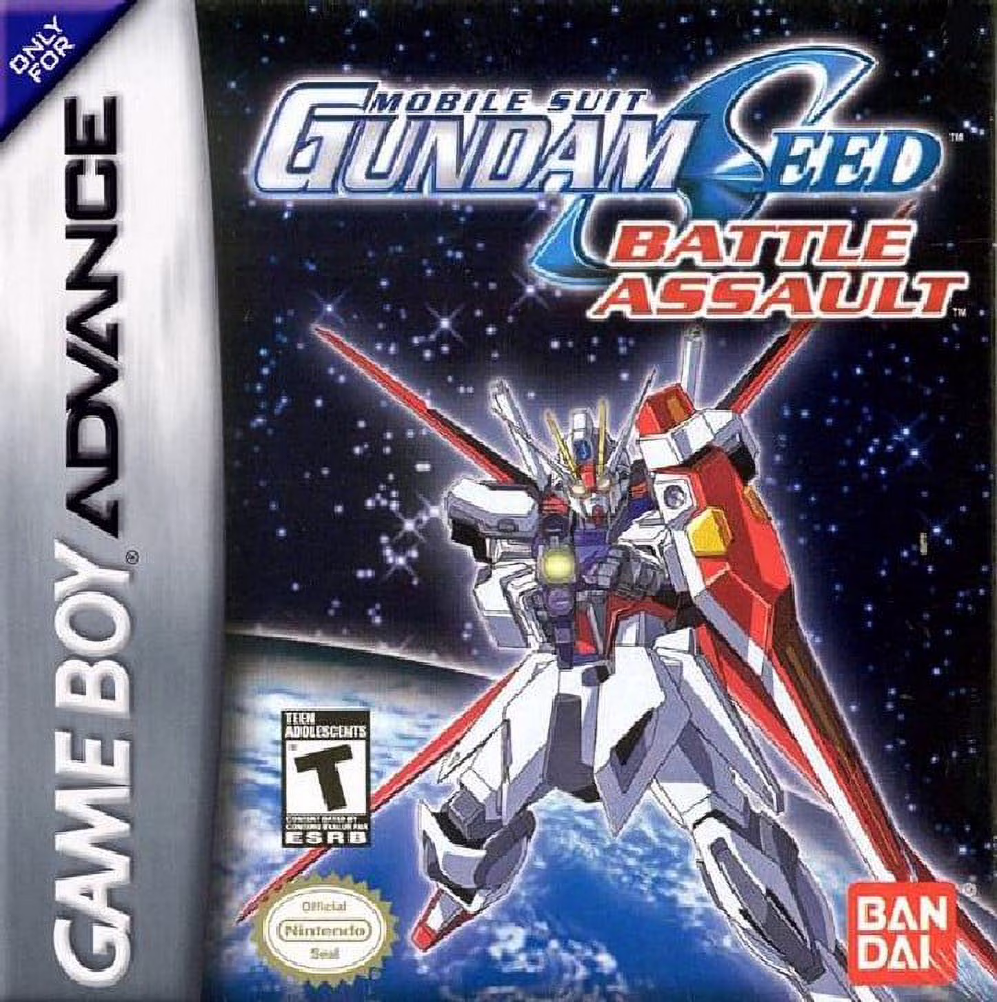 Restored Mobile Suit Gundam SEED: Battle Assault (Nintendo GameBoy Advance, 2004) GBA Fighting Game (Refurbished)