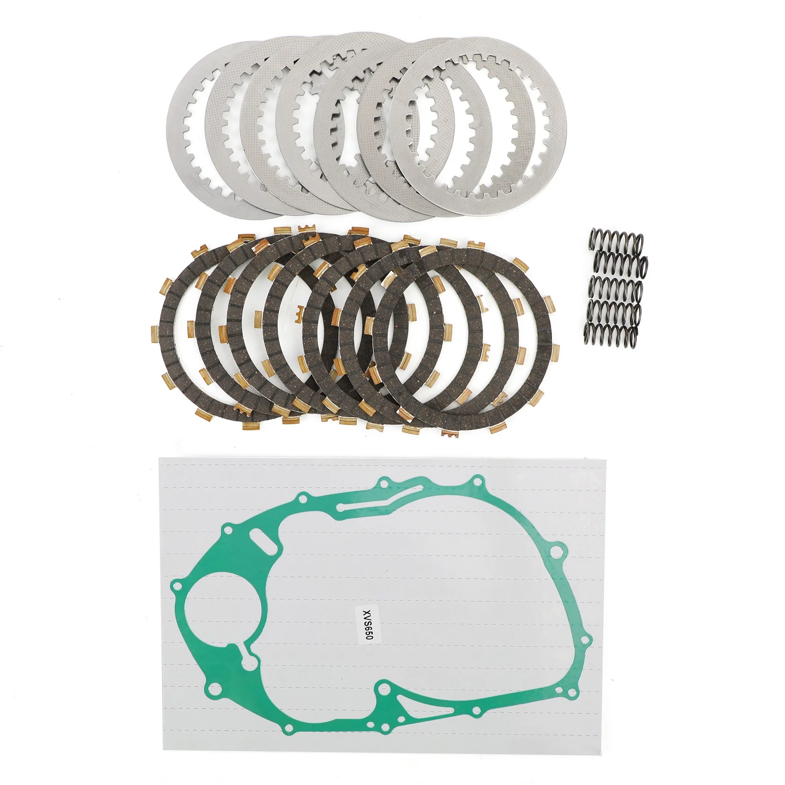 Clutch Plate And Gasket Kit 3B6-W001G-00-00 fit for Yamaha V Star 650 1998-2011