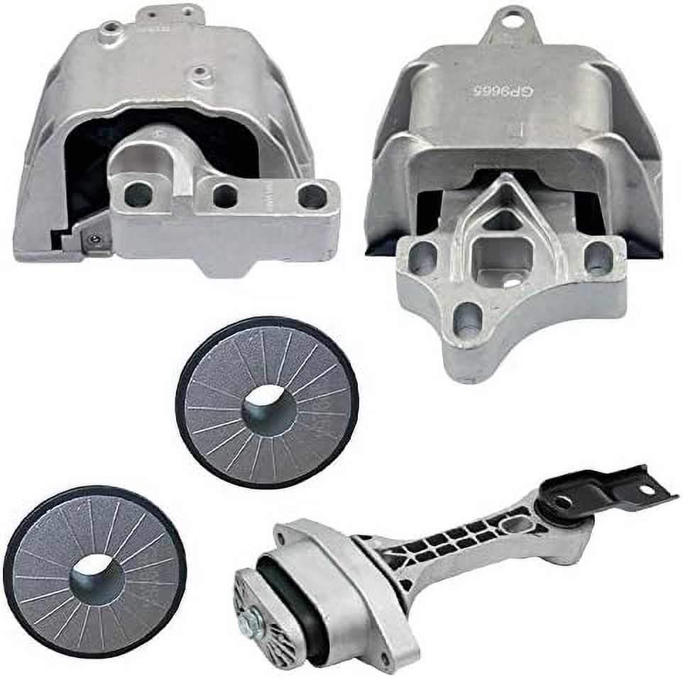Fits 2000-2005 Volkswagen Jetta 1.8L AUTO Engine Motor & Transmission Mount 5pcs | A6929, A6935, A6970, A6970, 9665