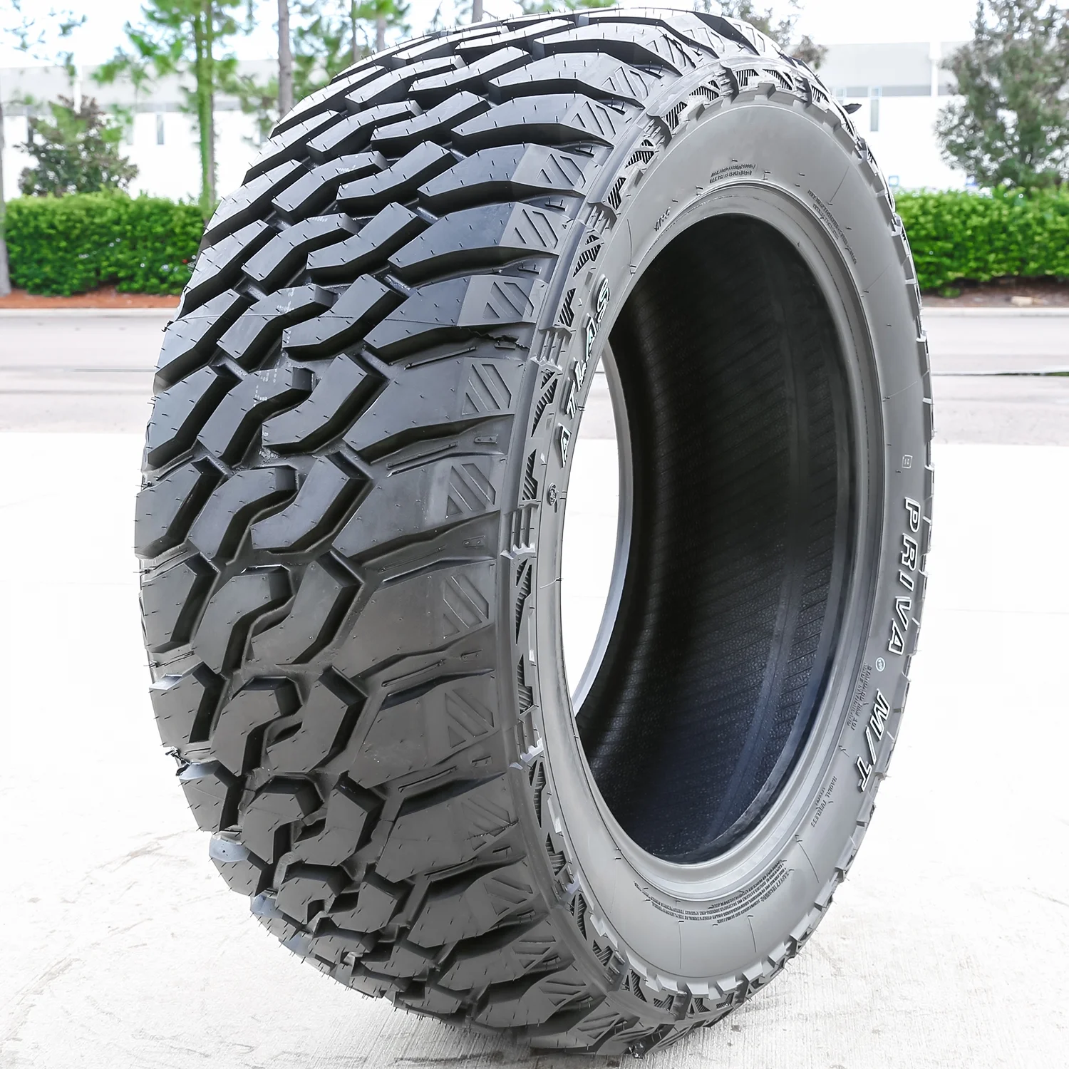 Set of 4 (FOUR) Atlas Priva M/T LT 33X12.50R18 118Q E (10 Ply) MT Mud Tires