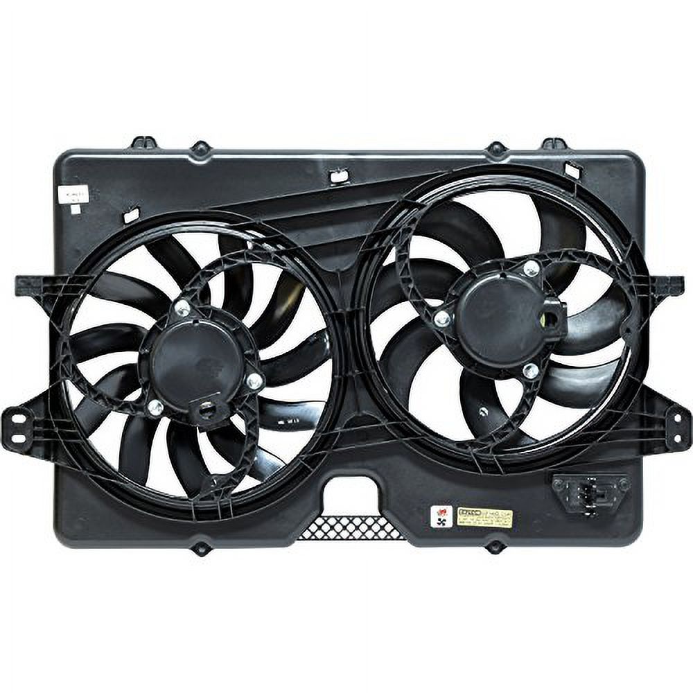 Dual Radiator and Condenser Fan Assembly -- Radiator-Condenser Fan Assy