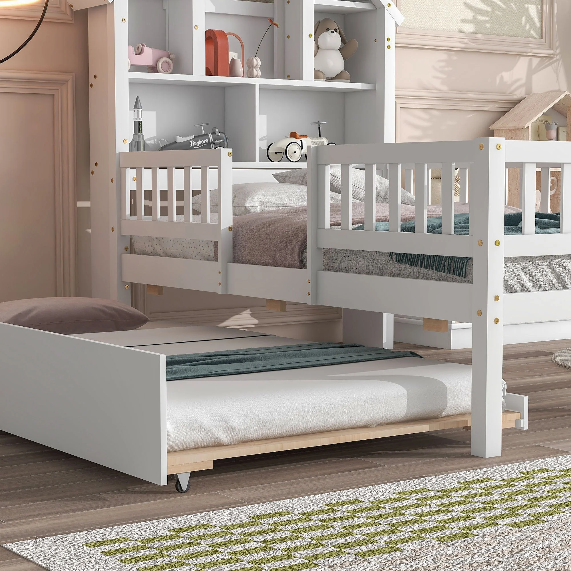 Dreamland Retreat Twin Bed -White