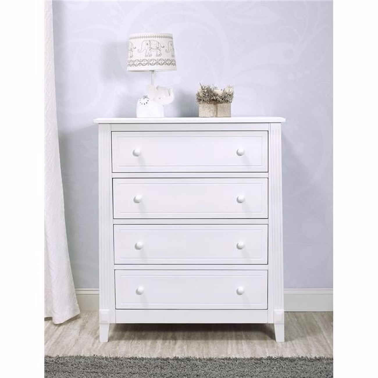Berkley 4 Drawer Chest, White - 36 x 19 x 44 in.