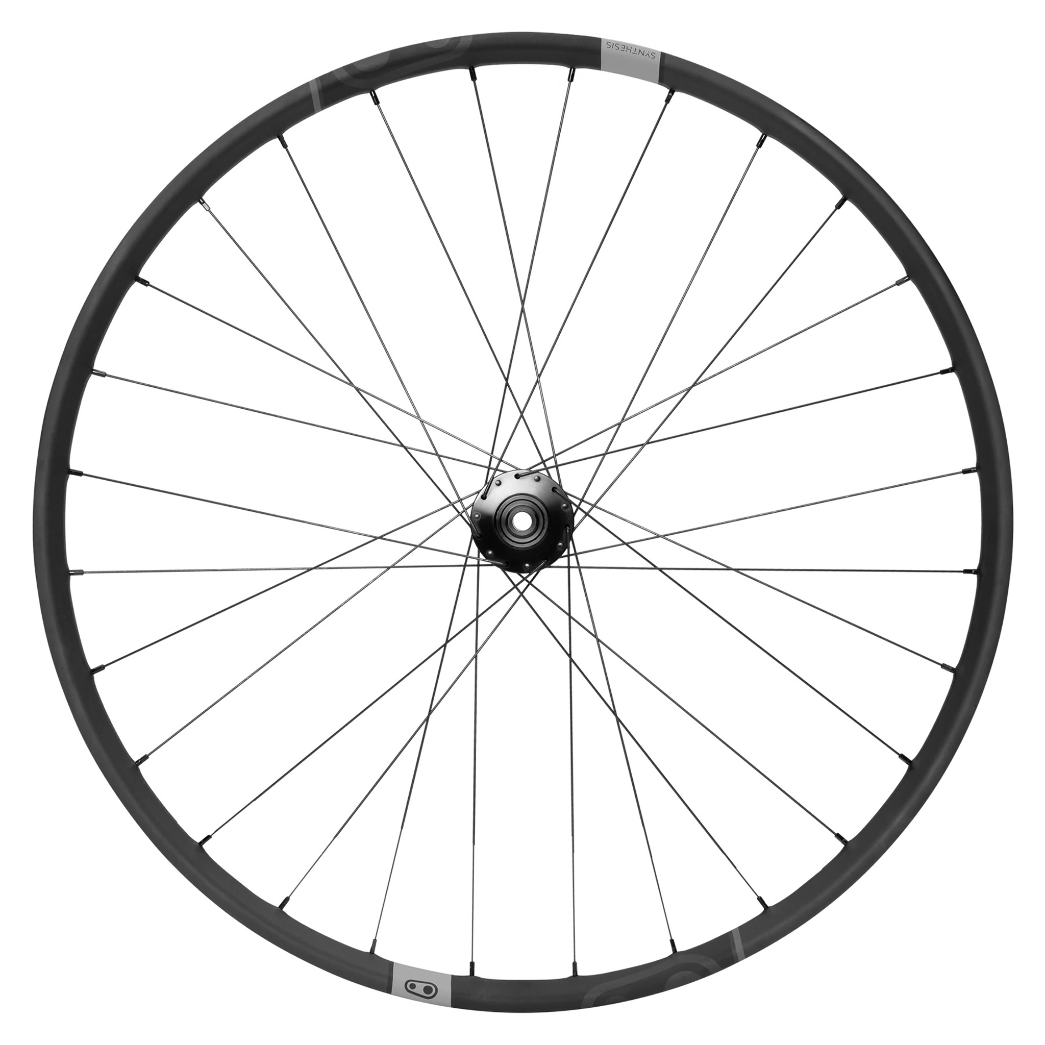 Crankbrothers Synthesis Carbon Gravel Front Wheel, 700c, 12x100