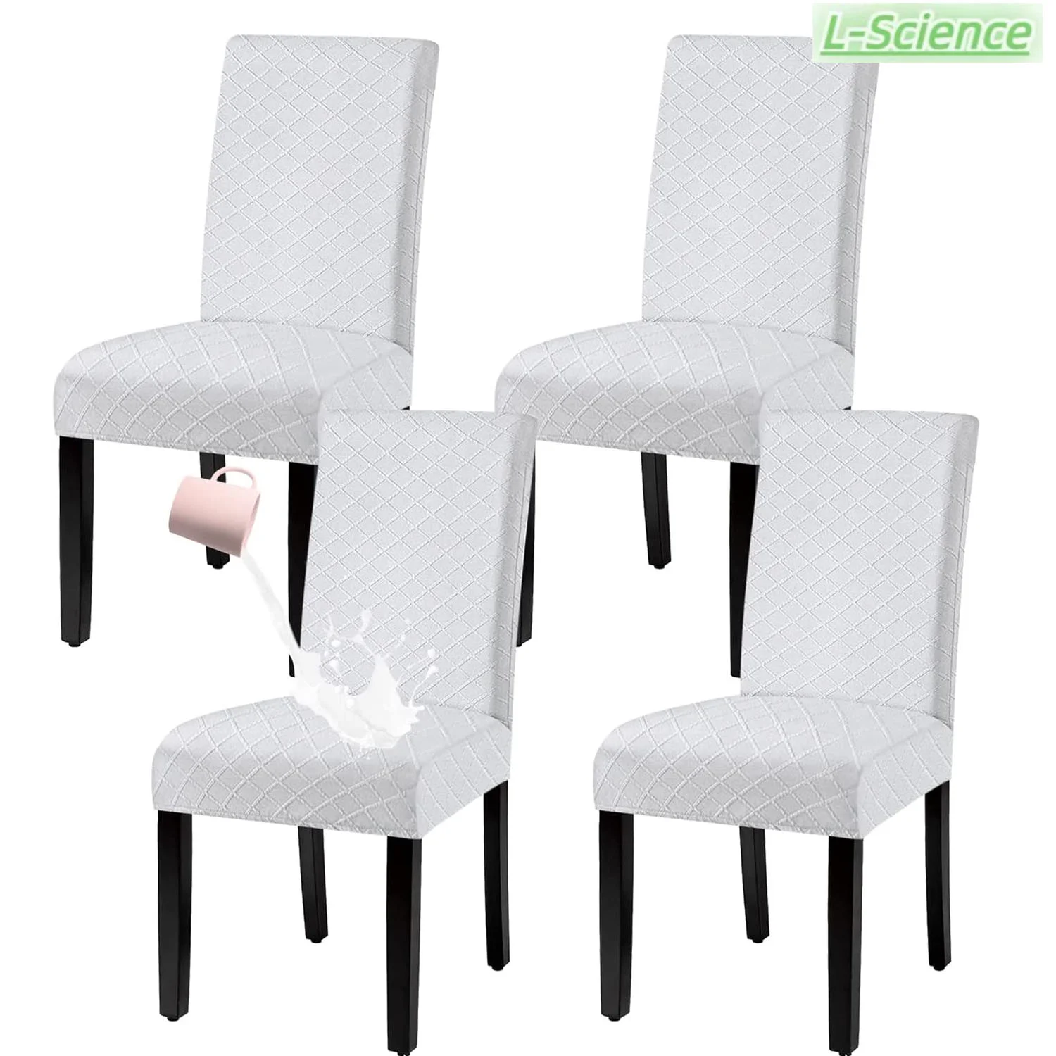 Waterproof Dining Chair Cover,Spandex Fabric Fit Stretch Chair Slipcover,Removable Washable Jacquard Parsons Chair Covers?