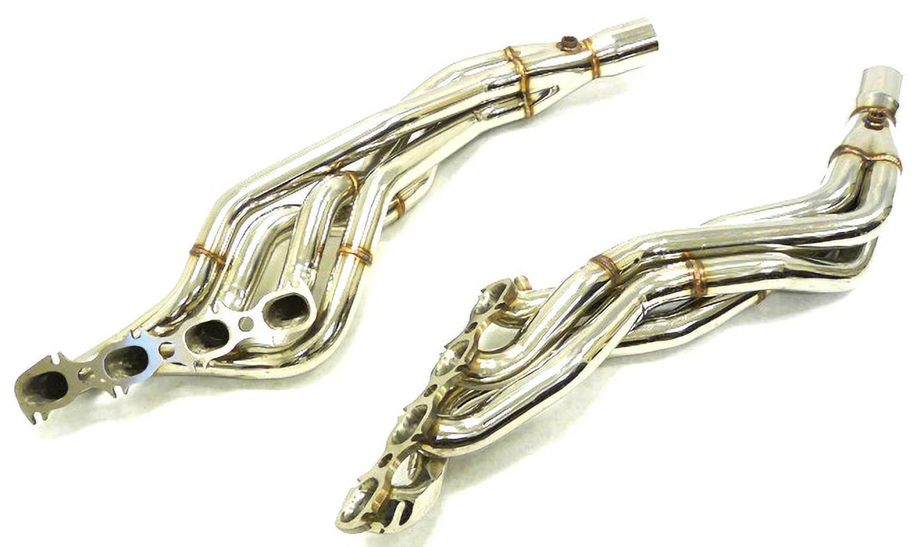 Stainless Long Tube Header For 11 12 13 Ford Shelby GT 500 5.4L/5.8L By OBX