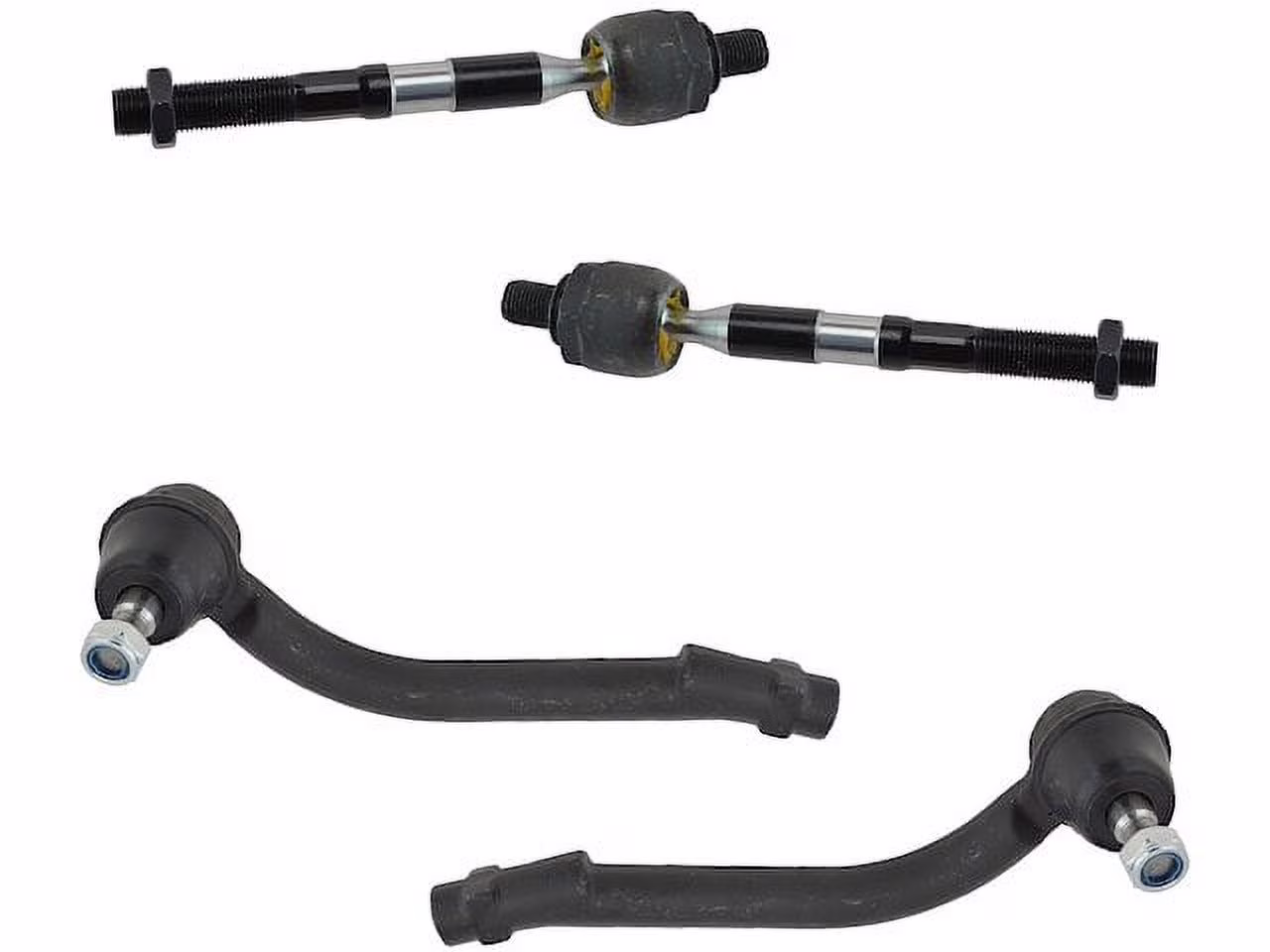 Tie Rod End Kit 4 Piece - Compatible with 2011 - 2013 Kia Sorento 2012