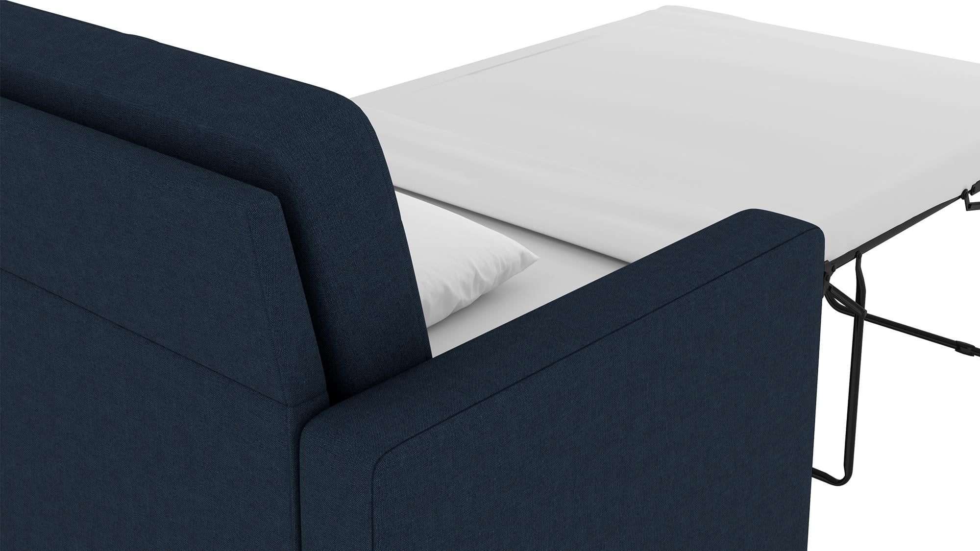 Signature Sleep Devon Twin Sofa Bed, Blue